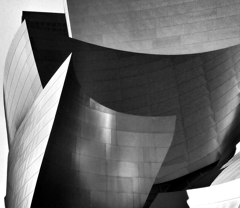 The Walt Disney Concert Hall, Los Angeles designed by Frank Gehry