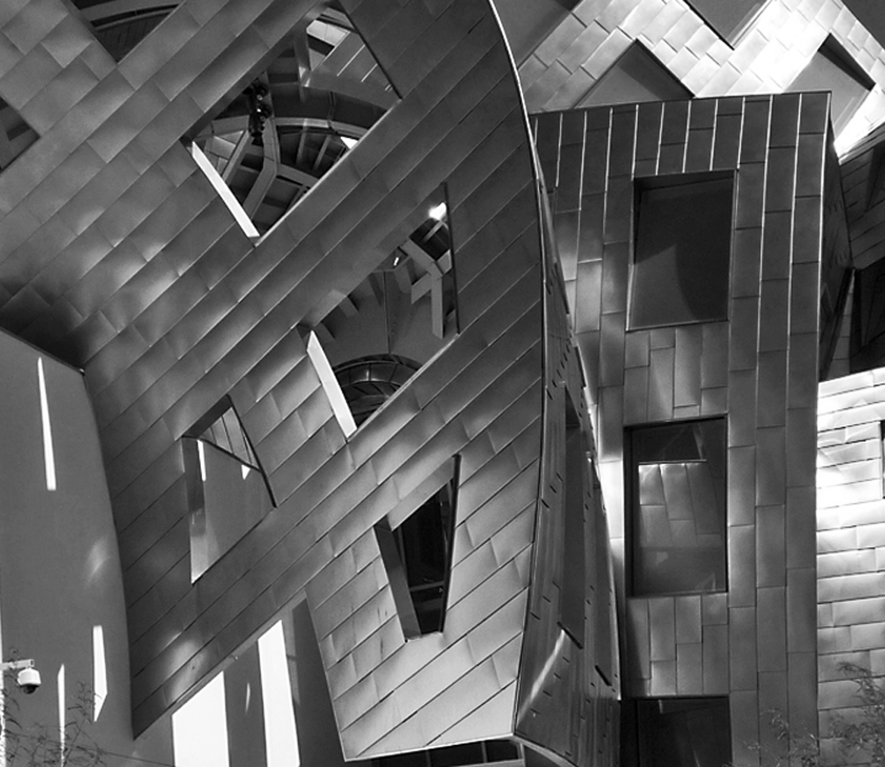 The Cleveland Clinic Lou Ruvo Center for Brain Health in Las Vegas, designed by Frank Gehry